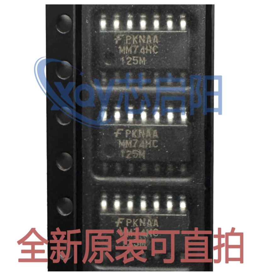 MM74HC125MX MM74HC125M 封装SOIC-14 芯片IC 全新原装可直拍