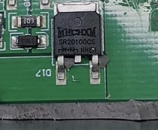 MHCHXM SR20100CS TO-252 MBR20100 肖特基二极管20A/100V 全新