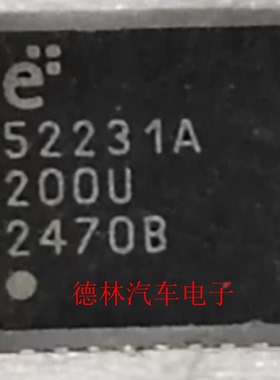 52231A汽车倒车雷达模块易损芯片 QFN
