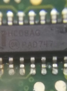 HC08AG   汽车电脑板逻辑芯片 SOP14全新原装