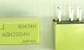 信号继电器 AGN2004H 两开两闭 1A 直插8脚 全新现货