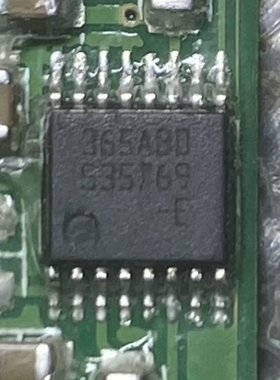 365ABD  汽车电脑板度角度传感贴片密脚16脚位