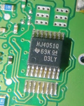 CD74HC4051QPWRQ1 HJ4051Q 贴片TSSOP16 模拟开关芯片 全新原装