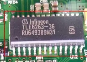 TLE6263-3G 汽车电脑板芯片 贴片28脚 专业汽车IC