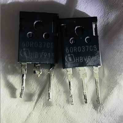 拆机60R037CS测量好三极管进口