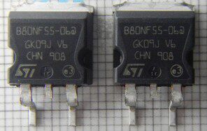 B80NF55-06 B80NF55-06T 场效应管 80A 55V