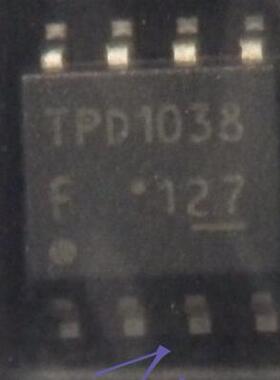 TPD1038 TPD1038F 电磁电机驱动 贴片8脚 汽车电脑板IC 芯片 直拍