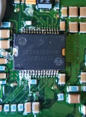 SC74822APVW 汽车电脑板节气门怠速IC芯片 全新进口