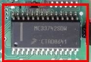 MC33742DW 奔驰ML350钥匙维修 芯片  原装现货库存 请直拍