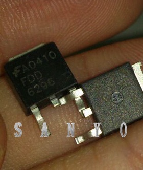 30V仙童场效应管 FDD6296 30V50A 安定器反接管   TO252