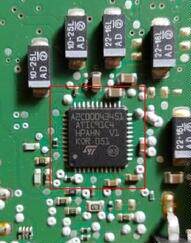 A2C00043451 ATIC91C4 宝马N52奔驰272电脑板油门踏板电源芯片QFN