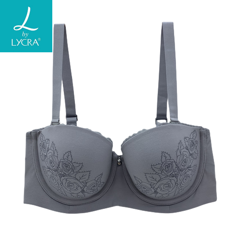 莱卡有钢圈聚拢显大文胸