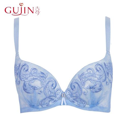 GUJIN古今性感有钢圈聚拢文胸