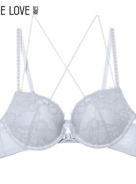 爱慕旗下心爱内衣花开半夏3/4有钢圈前扣美背厚模杯文胸SL11G71