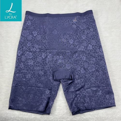 莱系列女士夏季薄款蕾丝透气舒适提臀收腹塑身三分裤2FI10