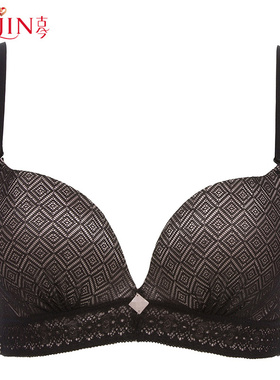 古今3/4上薄下厚聚拢型透气款舒适内衣女文胸罩0F930