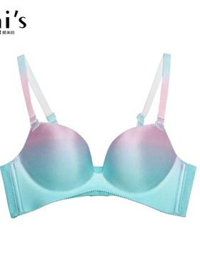IMIS爱美丽内衣光面无托3/4厚蝴蝶杯舒适包容聚拢文胸罩IM17AGZ1
