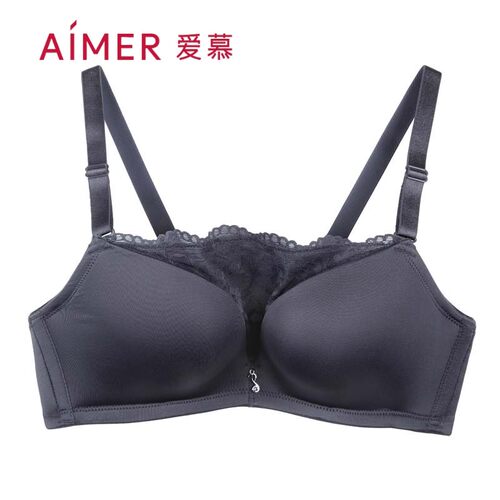 爱慕性感无钢圈聚拢调整型文胸