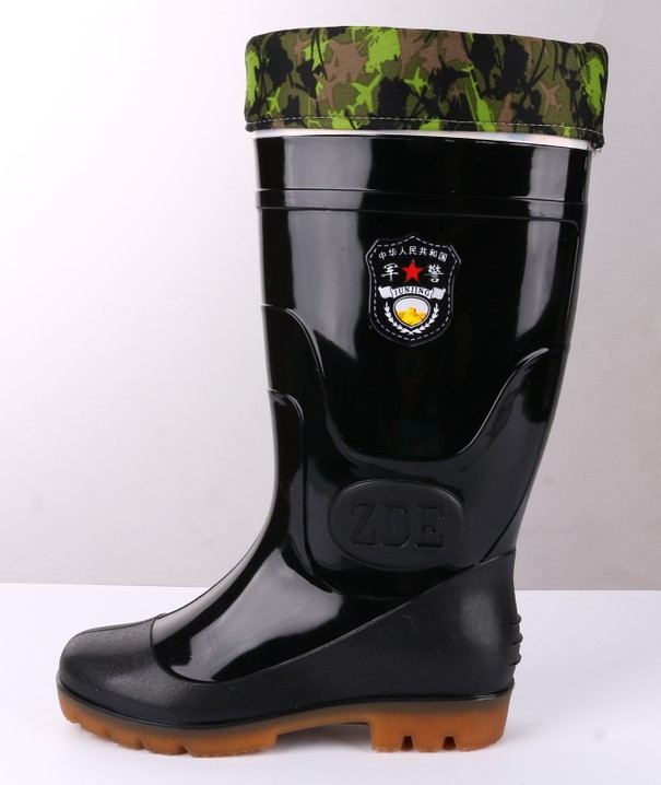 Chaussures - bottes caoutchouc homme - semelle tendon - Ref 960970 Image 1
