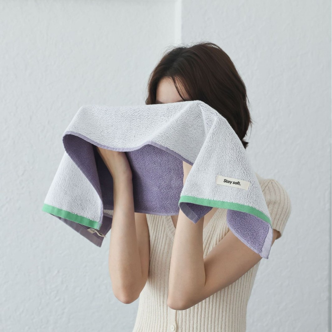 外贸新款AB面撞色色织毛巾浴巾精梳全棉洗脸毛巾家用吸水面巾浴巾