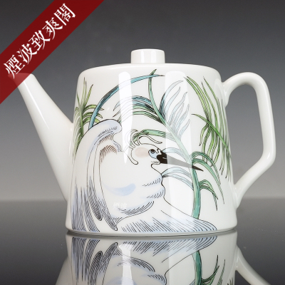 马拉喀什花园棕榈树茶壶咖啡壶