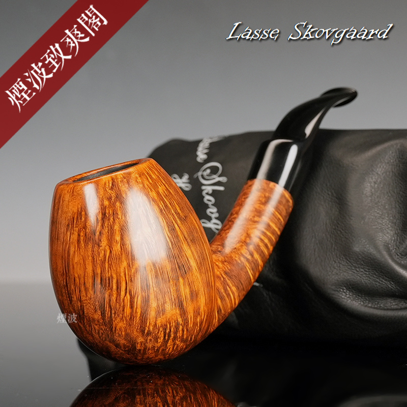 丹麦蛋型手工制石楠木烟斗