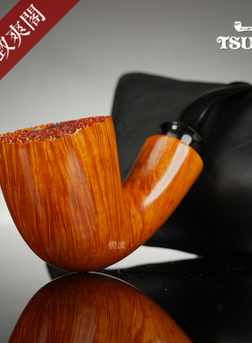 日本 TSUGE 柘植 IKEBANA 花道 福田 N级 都柏林型 石楠木 烟斗