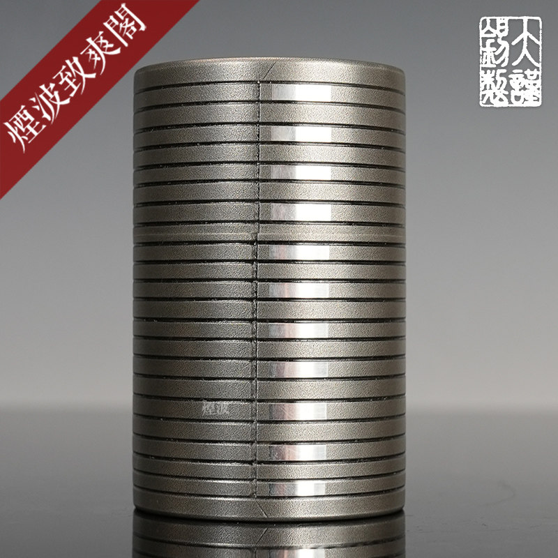 日本大阪浪华锡器 狐狸中次 茶叶罐 锡罐 密封茶筒 茶仓 茶具