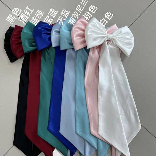 蝴蝶结领结发夹飘带配件日常衣服连衣裙cos搭配道具别针设计