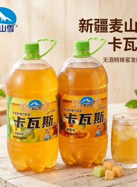 麦山雪卡瓦斯1.5L哈密瓜蜂蜜味
