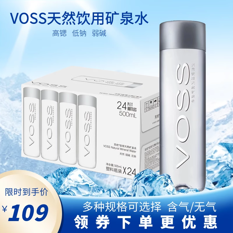 VOSS天然进口整箱饮用水
