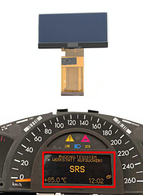 适用奔驰C级仪表显示屏 Mercedes Benz W203 C200 LCD Display