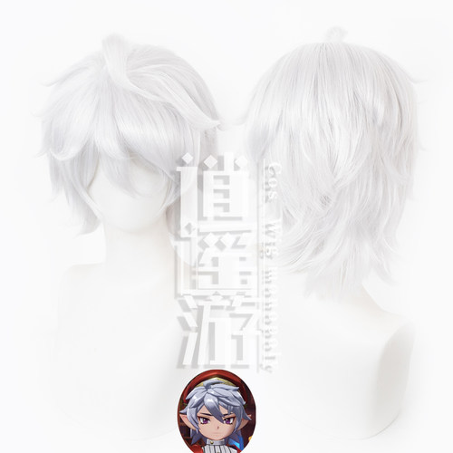 逍遥游 洛克王国恩佐cos假发倒毛头顶游戏cosplay假发万用少年