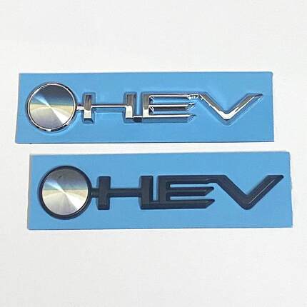 适用新款丰田HEV混动力凯美瑞卡罗拉汉兰达皇冠陆放双擎侧标后标