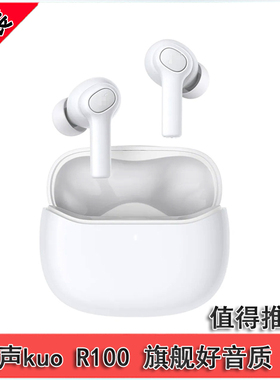 推荐 安客R100 旗舰hires 音质好 蓝牙5.0真漂亮入耳无线蓝牙耳机