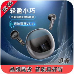 捡漏福利 h100 时尚 半入耳式 声音好听 蓝牙5.4  吃鸡蓝牙耳机