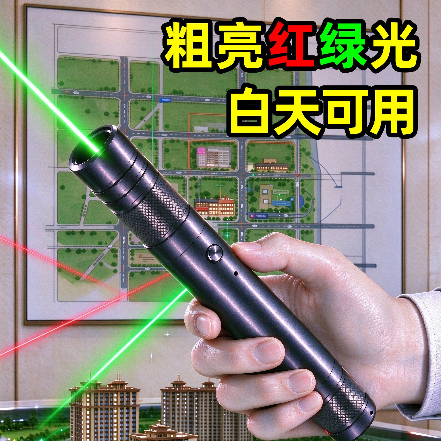 大功率激光笔镭射灯USB充电强光远射绿光激光手电筒红外线售楼指示激光灯逗猫笔