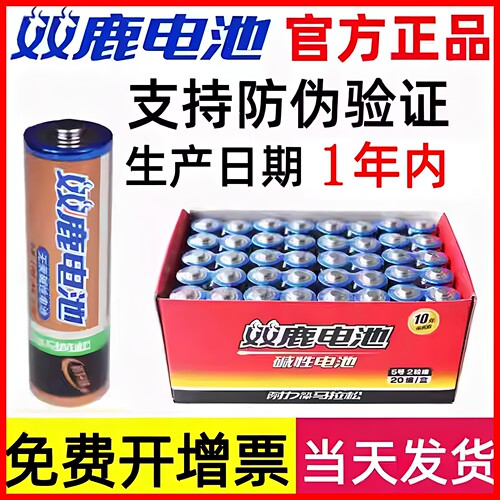 金装玩具5号碱性电池双鹿
