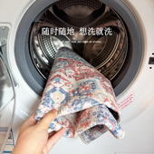 山川嘉境 超薄可机洗外贸门垫清仓处理防滑可水洗客厅卧室走廊毯