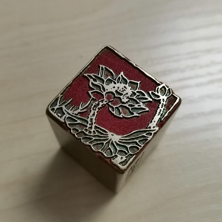 传统文化礼品印章铜印引首押脚闲章书画名章仿古成品金石篆刻荷花