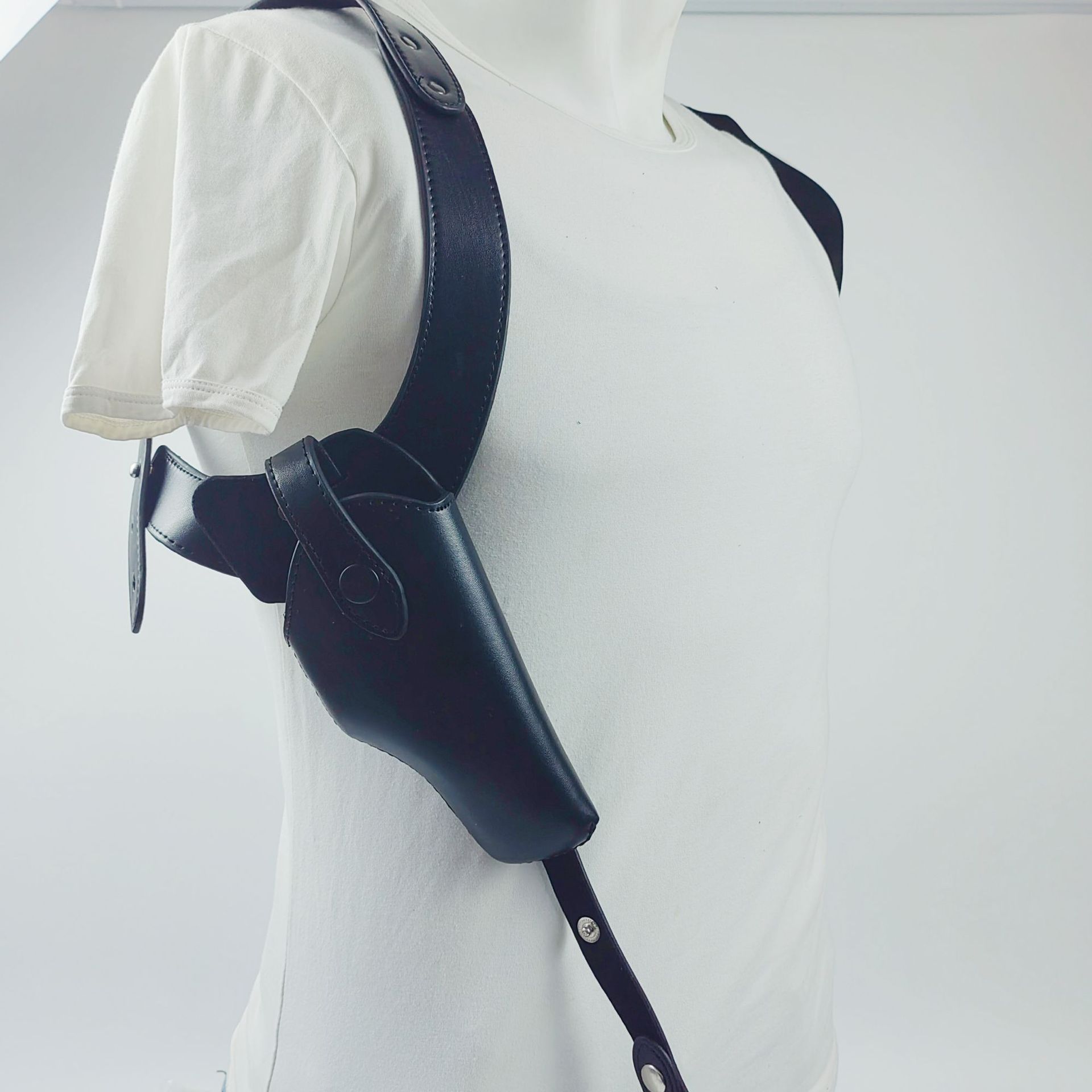 64/7792G式单肩腋下牛皮隐形战术