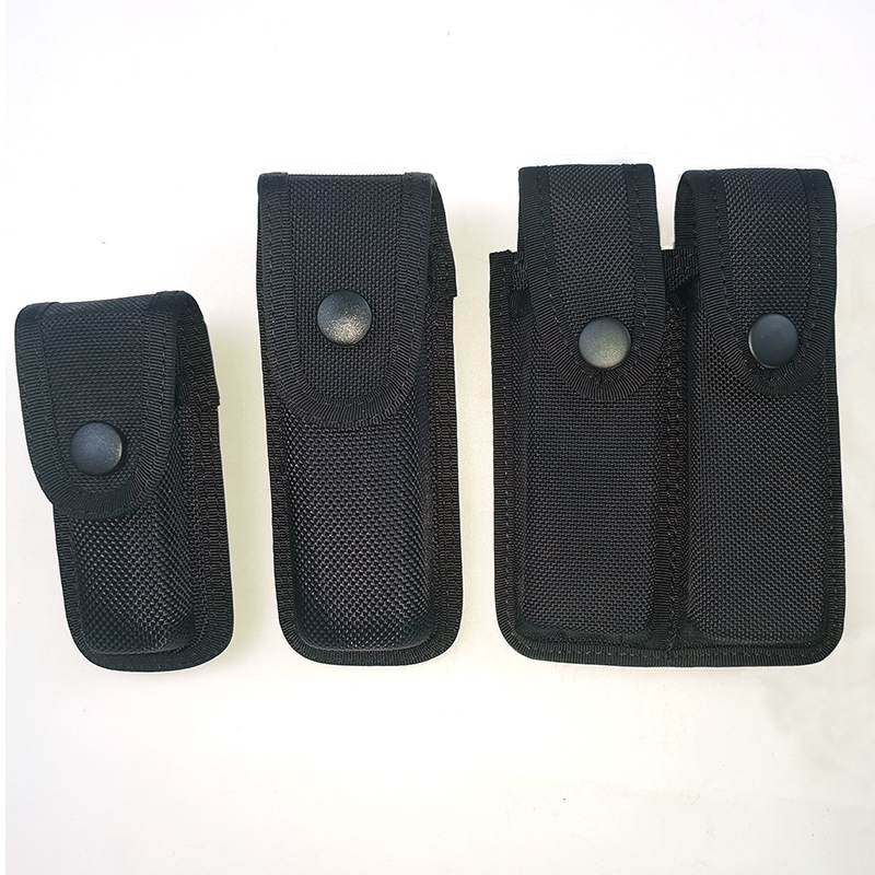 64/7792G式牛津布双联子弹套牛皮