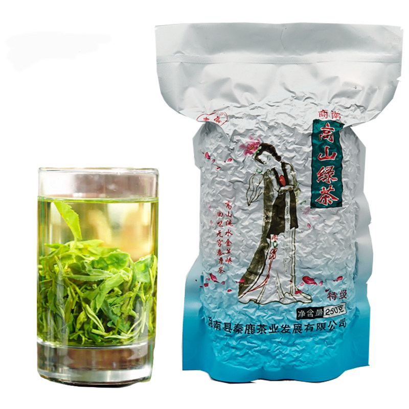 商南县当季新茶高山绿茶仙女250g/袋