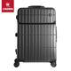 CROWN皇冠铝框拉链箱大容量旅行箱登机箱拉杆箱5252