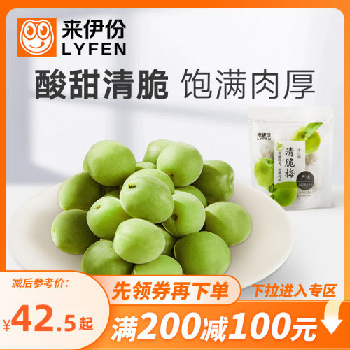 来伊份清脆梅青梅果脯干怀旧零食