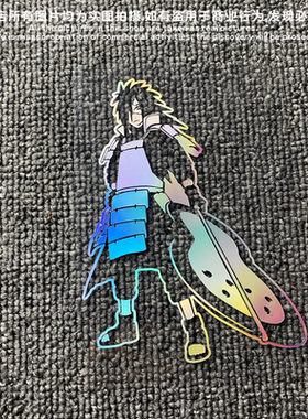 GM镂空车贴 火影忍者宇智波斑晓Uchiha Itachi日漫动漫防水贴纸