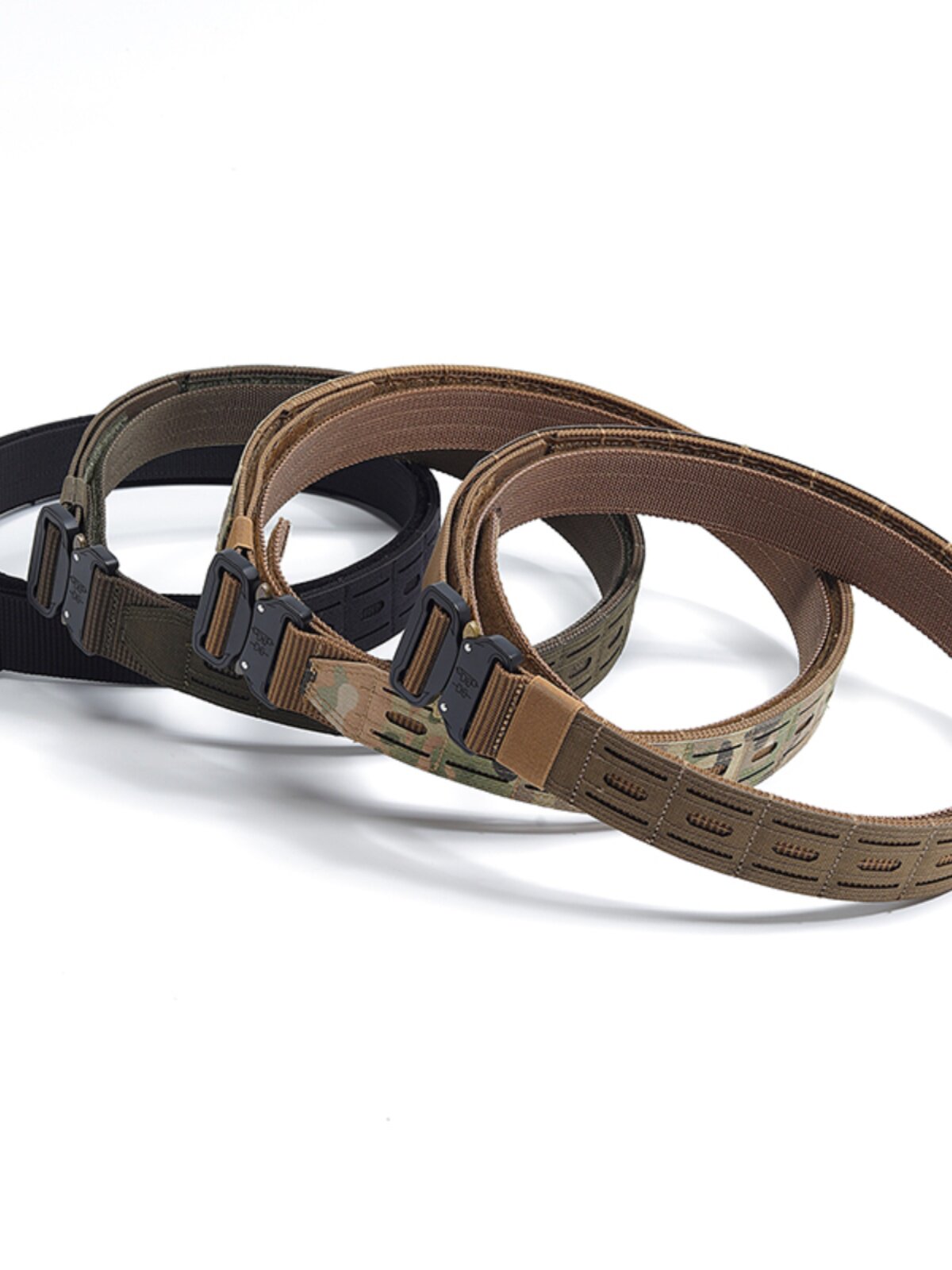 BIN JIES FOUR-COLOR TACTICAL BELT MELLO EQUIPMENT TACTICAL MODULE THICKENED AND HARDENED OUTDOOR ACTION BELT