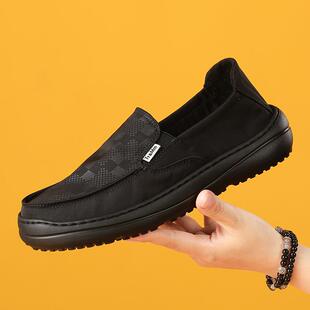 汤姆斯舒适耐磨一脚蹬轻便潮鞋 男鞋 2025春季 复古帆布鞋 薄款 Tt&Mm