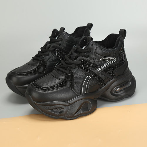 大码冬季新款休闲老爹鞋