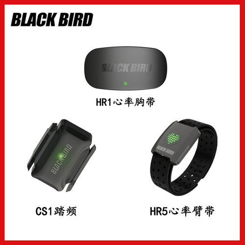 Blackbird心率带精准速度踏频双功能传感器支持蓝牙ANT+模式